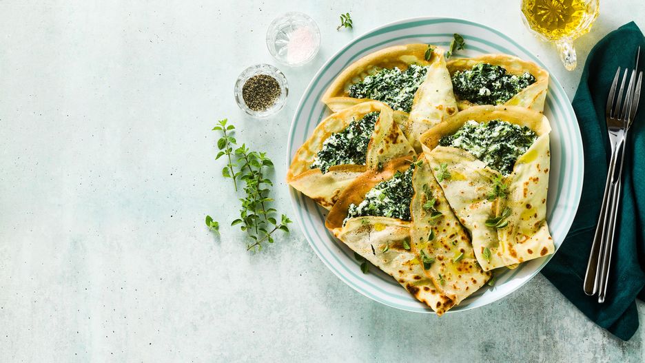 Naleśniki ze szpinakiem dla dziecka. Jak zrobić?