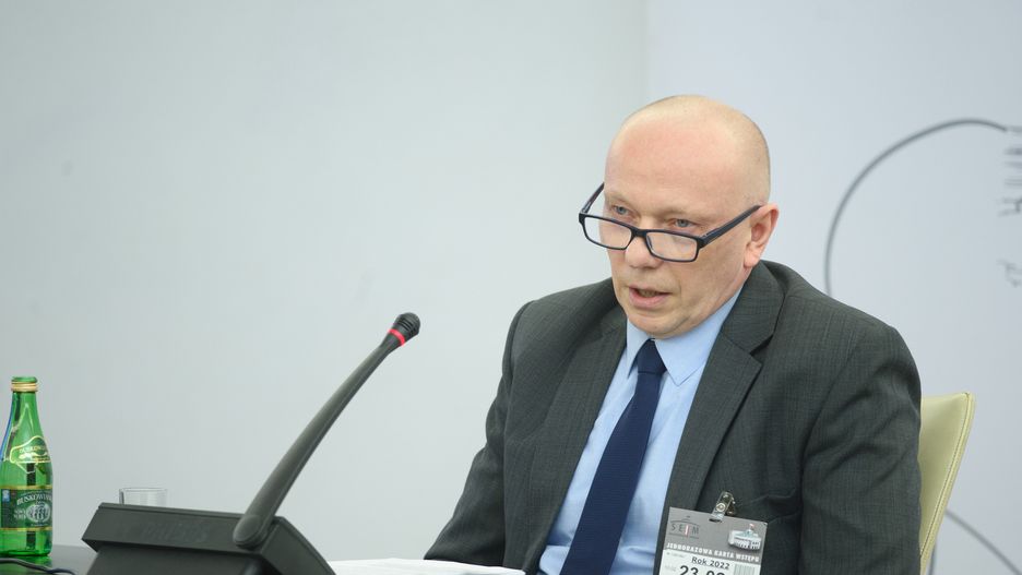 Nz. generał Piotr Pytel w Senacie