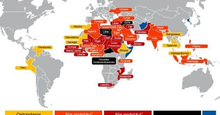 Planujesz wyjazd? Zerknij na mapę!