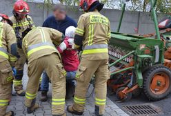 Straszny wypadek. Maszyna wciągnęła kobiecie rękę