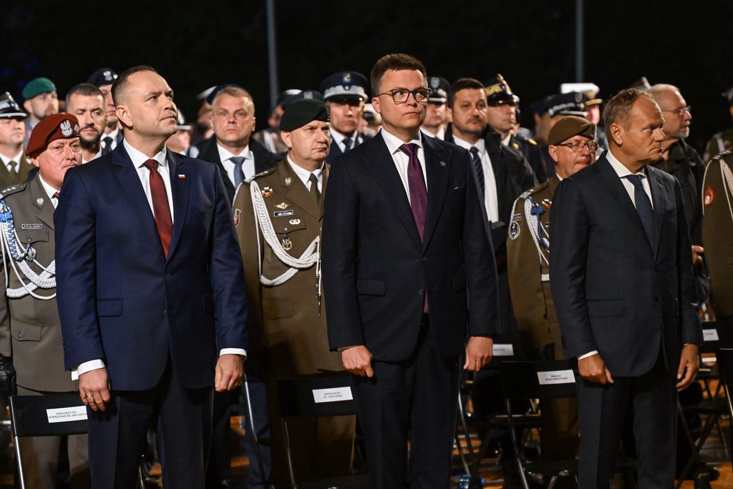 "Musimy załatwić kwestię reparacji". Prezydent Nawrocki na Westerplatte