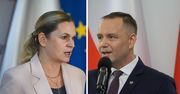 Nowacka atakuje Nawrockiego. "Działa przeciwko dobrostanowi dzieci"