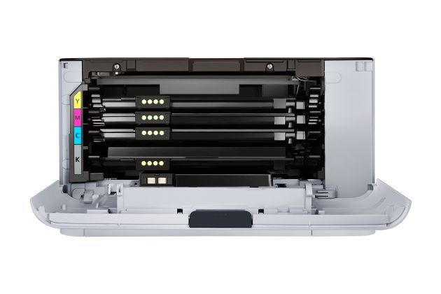 Samsung Xpress SL-C410W przód tonery