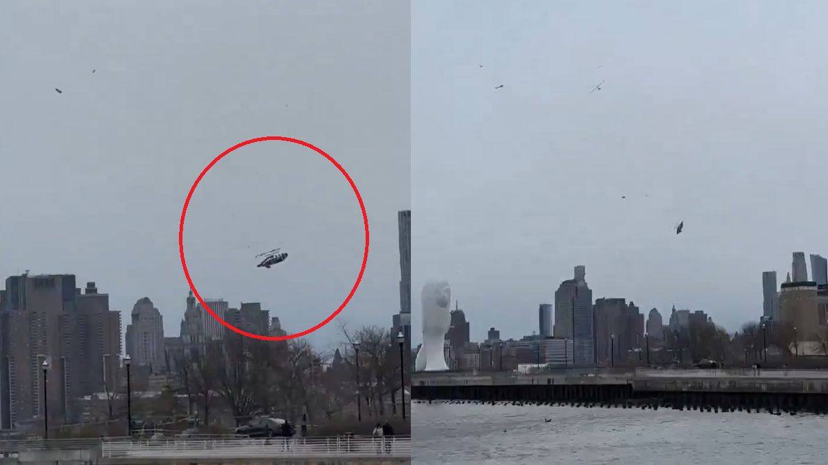 W sieci pojawiło się nagranie z katastrofy śmigłowca w USA