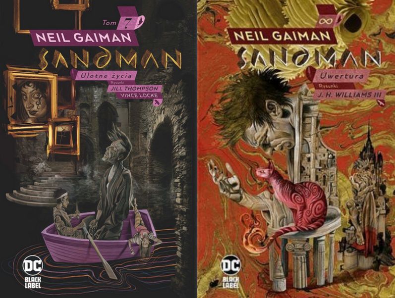 Sandman. Ulotne życia/ Uwertura - recenzja komiksów wyd. Egmont