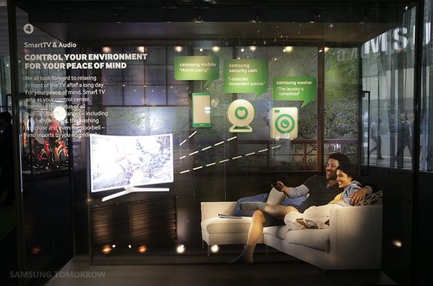 Samsung IoT TV kontrola