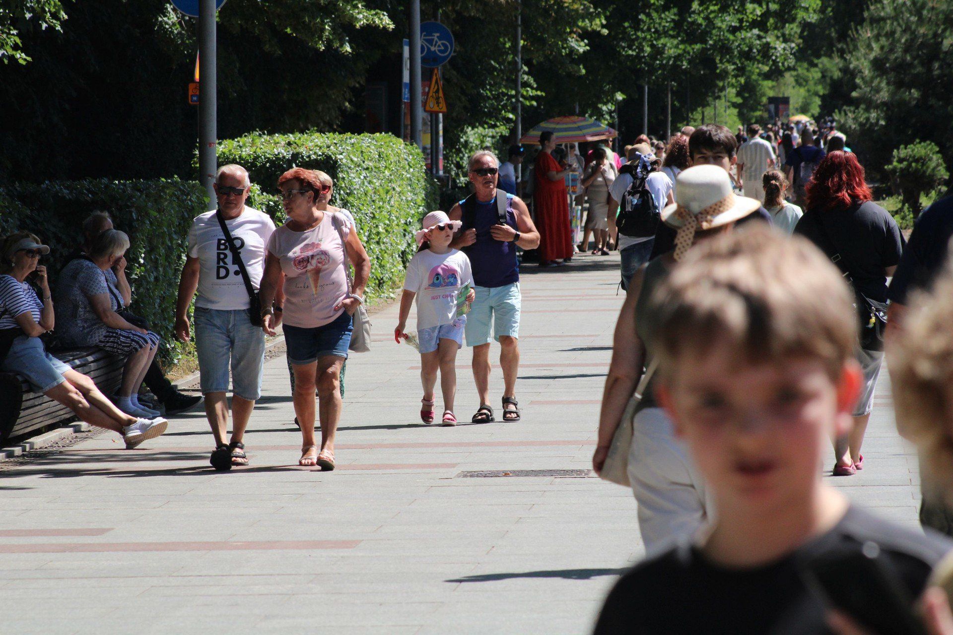 KOŁOBRZEG DEPTAKI POZA PLAŻĄ