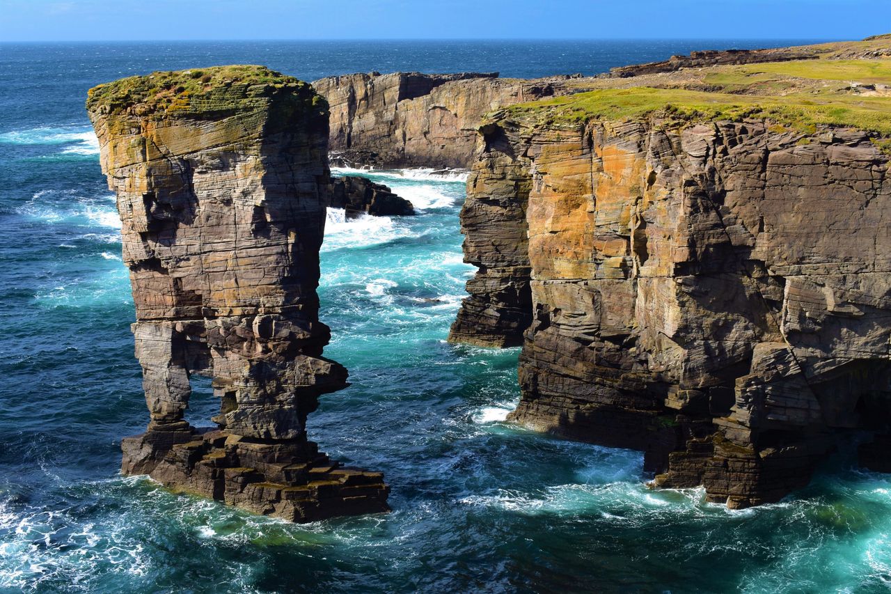 The Orkney coast is a paradise for photographers.