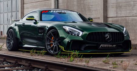 Niemcy wzięli na warsztat Mercedesa AMG GT. Wygląd i moc robią wrażenie