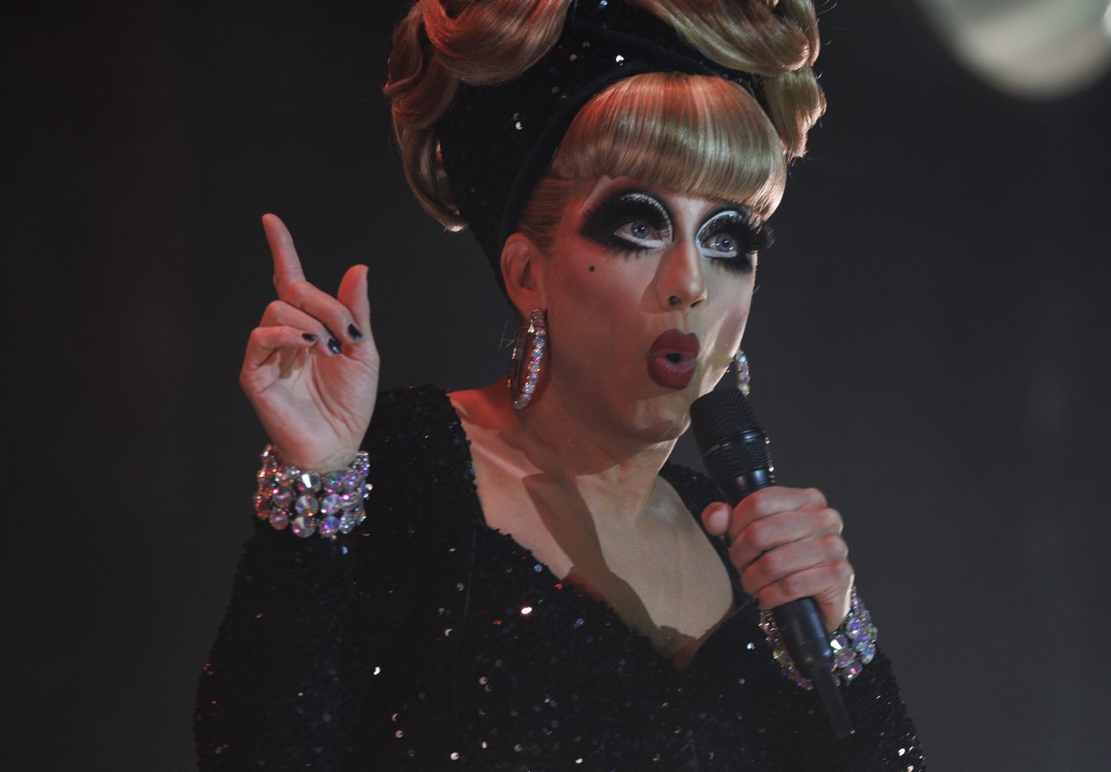 The Graham Norton Variety Show - Just For Laughs London 2023LONDON, ENGLAND - MARCH 03: Bianca Del Rio performs on stage during The Graham Norton Variety Show during Just For Laughs London at Indigo at The O2 Arena on March 03, 2023 in London, England. (Photo by John Phillips/Getty Images)John Phillips