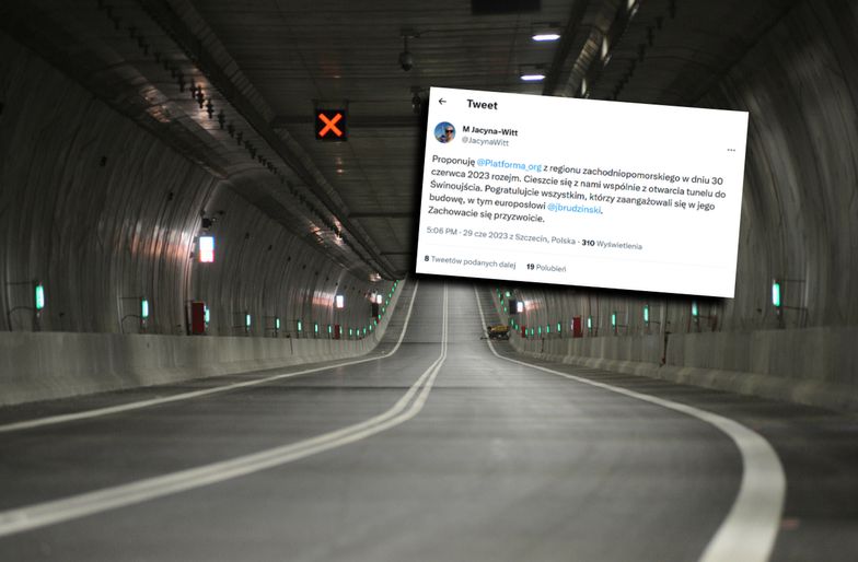 Tunel w Świnoujściu. Radna PiS apeluje do polityków PO