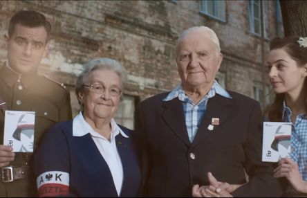 Aktorzy z "Czasu honoru" w trzeciej edycji kampanii dla Powstańców Warszawskich "BohaterON"