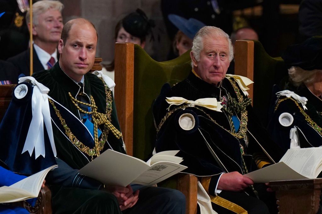 Książę William i król Karol III