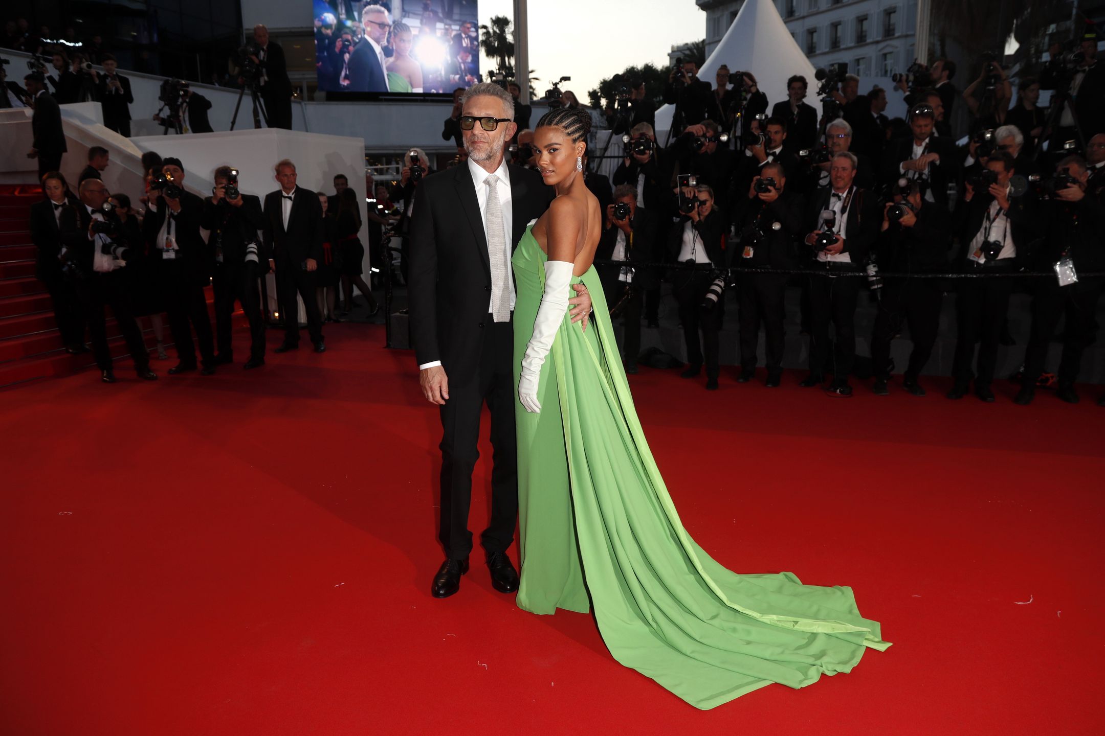 Vincent Cassel w Cannes pojawił się ze swoją piękną, młodą żoną u boku