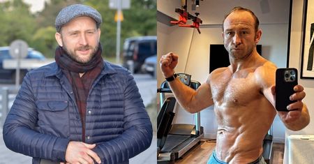 Lżejszy o 15 kg Borys Szyc chwali się METAMORFOZĄ. "Poranny trening zaliczony"