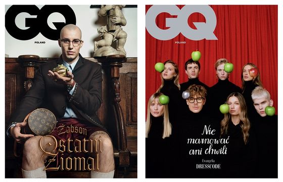 Drugi numer "GQ Poland" z dwiema okładkami. W środku wywiad 18-latka z Kwaśniewskim