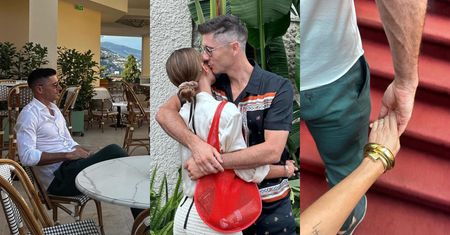 Anna i Robert Lewandowscy pozdrawiają z romantycznego wypadu do Francji. Pochwalili się całuśną fotką (ZDJĘCIA)