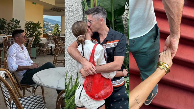 Zakochani Lewandowscy spędzają wspólnie czas na wakacjach