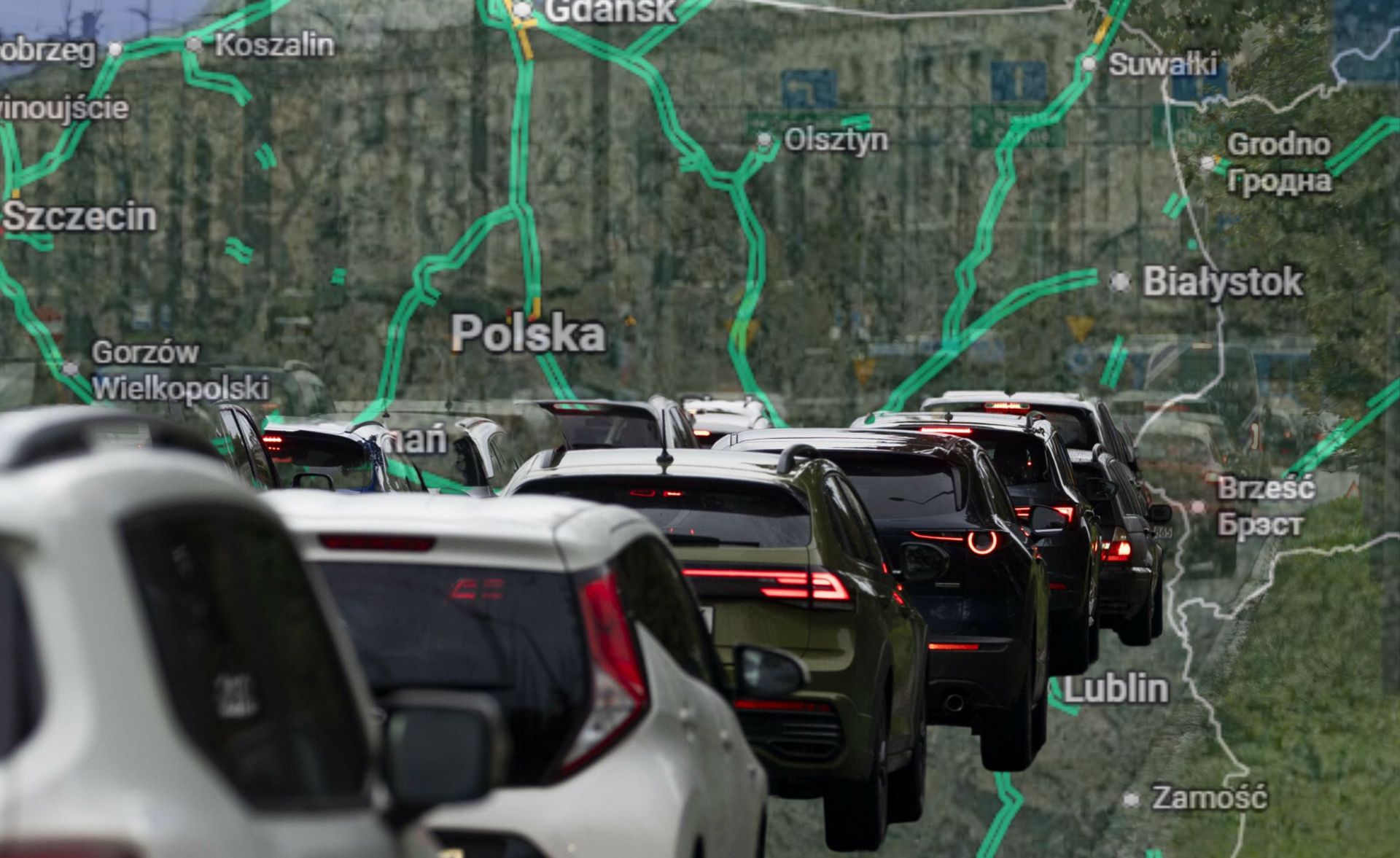 Pierwszy wakacyjny weekend. W tych miejscach utknęli kierowcy