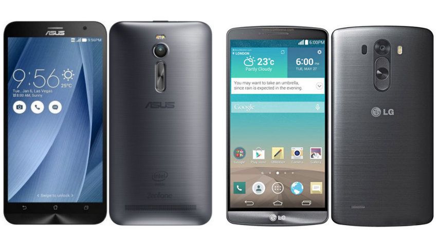 Asus ZenFone 2 i LG G3