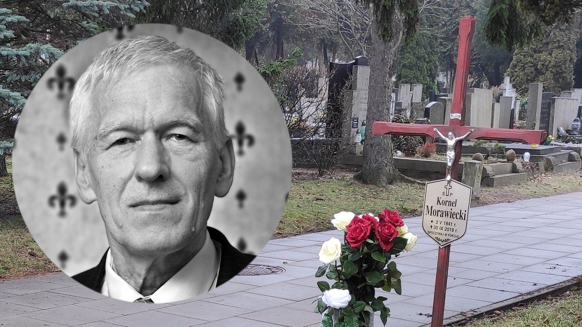 Na Wojskowych Powązkach spoczywa Kornel Morawiecki
