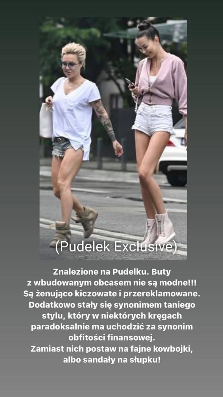 Karolina Domaradzka krytykuje styl Blanki Lipińskiej