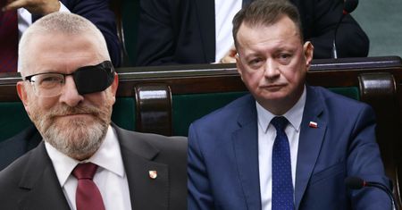 Nie będzie paktu z Braunem? Błaszczak ostro w programie