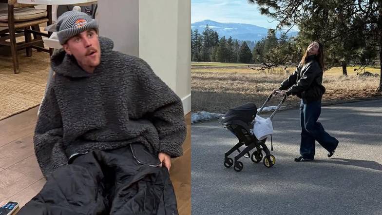 Justin Bieber pochwalił się fotką z żoną i synkiem