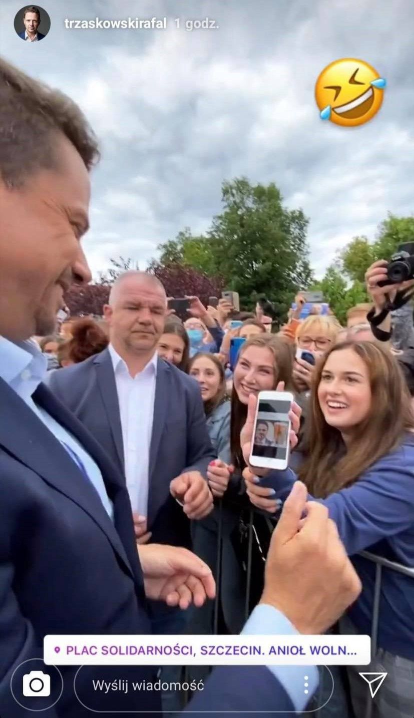 Rafał Trzaskowski stał się bohaterem memów