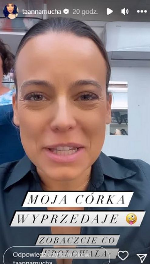 Anna Mucha pochwaliła się córką