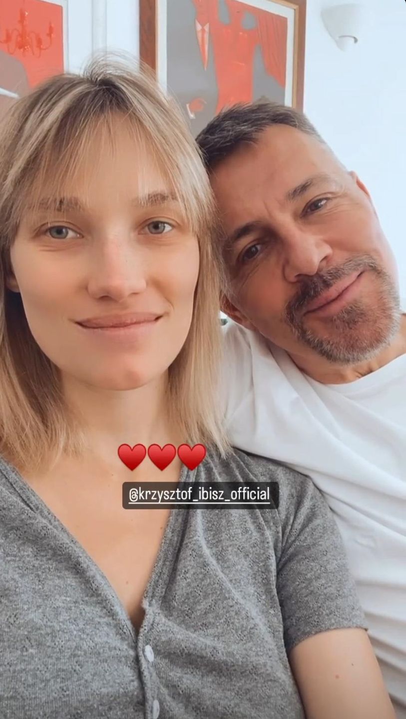 Krzysztof Ibisz z Joanną Ibisz