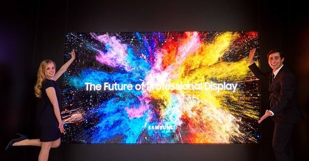 Samsung pokazał The Wall i inne wyświetlacze dla profesjonalistów