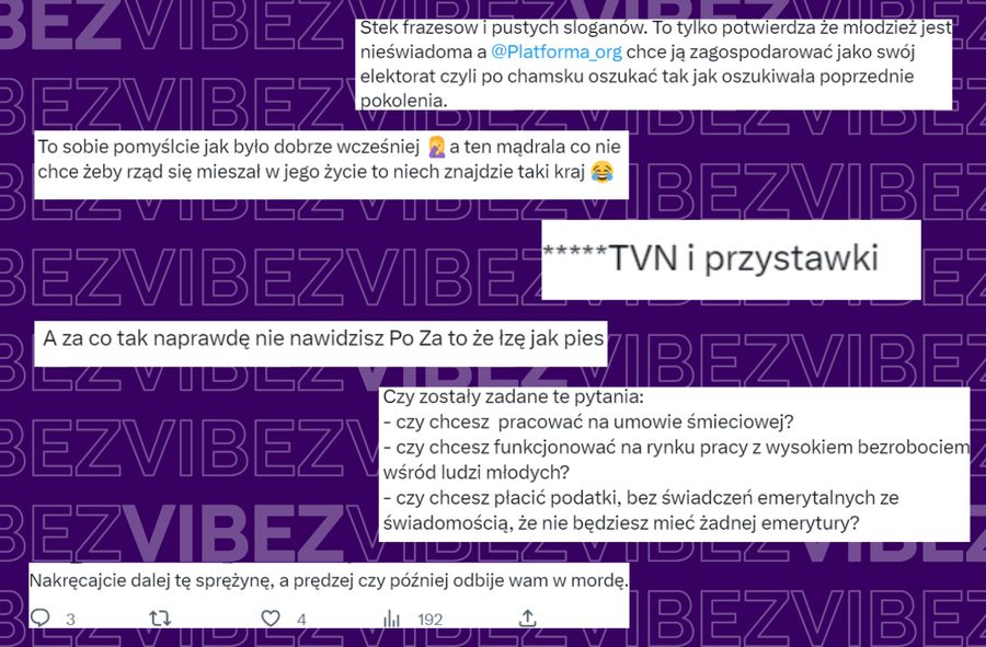 Komentarze Twitterowiczów na temat reportażu Radomira Czarneckiego