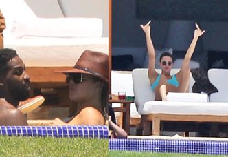 Khloe Kardashian wypoczywa z niewiernym chłopakiem i siostrą Kendall w Meksyku (ZDJĘCIA)