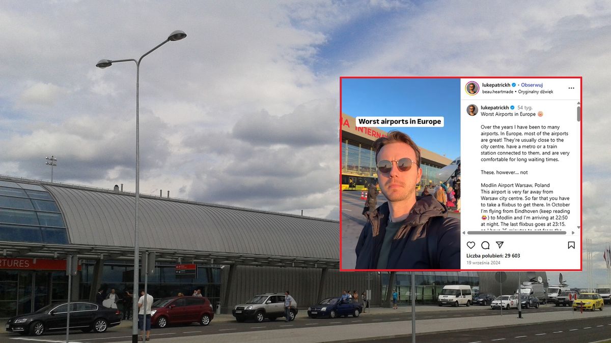 Modlin jest jednym z najgorszych lotnisk w Europie?