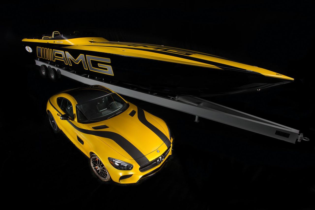 Cigarette Racing 50' Marauder GT S - łódź inspirowana Mercedesem-AMG GT
