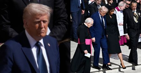 Donald Trump skrytykowany za ubiór na pogrzebie papieża Franciszka. "BRAK SZACUNKU"