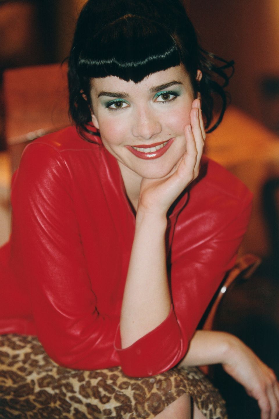 Natalia Oreiro w Polsce w 2000 r.
