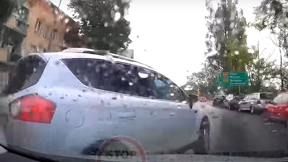 Wyścig zakończył się wypadkiem