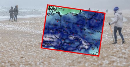 Peda uderzy w niedzielę. Silny wiatr, sztorm na Bałtyku i śnieg na wschodzie