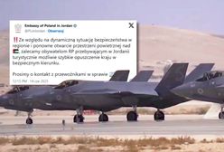 Komunikat ambasady RP w Jordanii. "Szybko opuścić kraj"