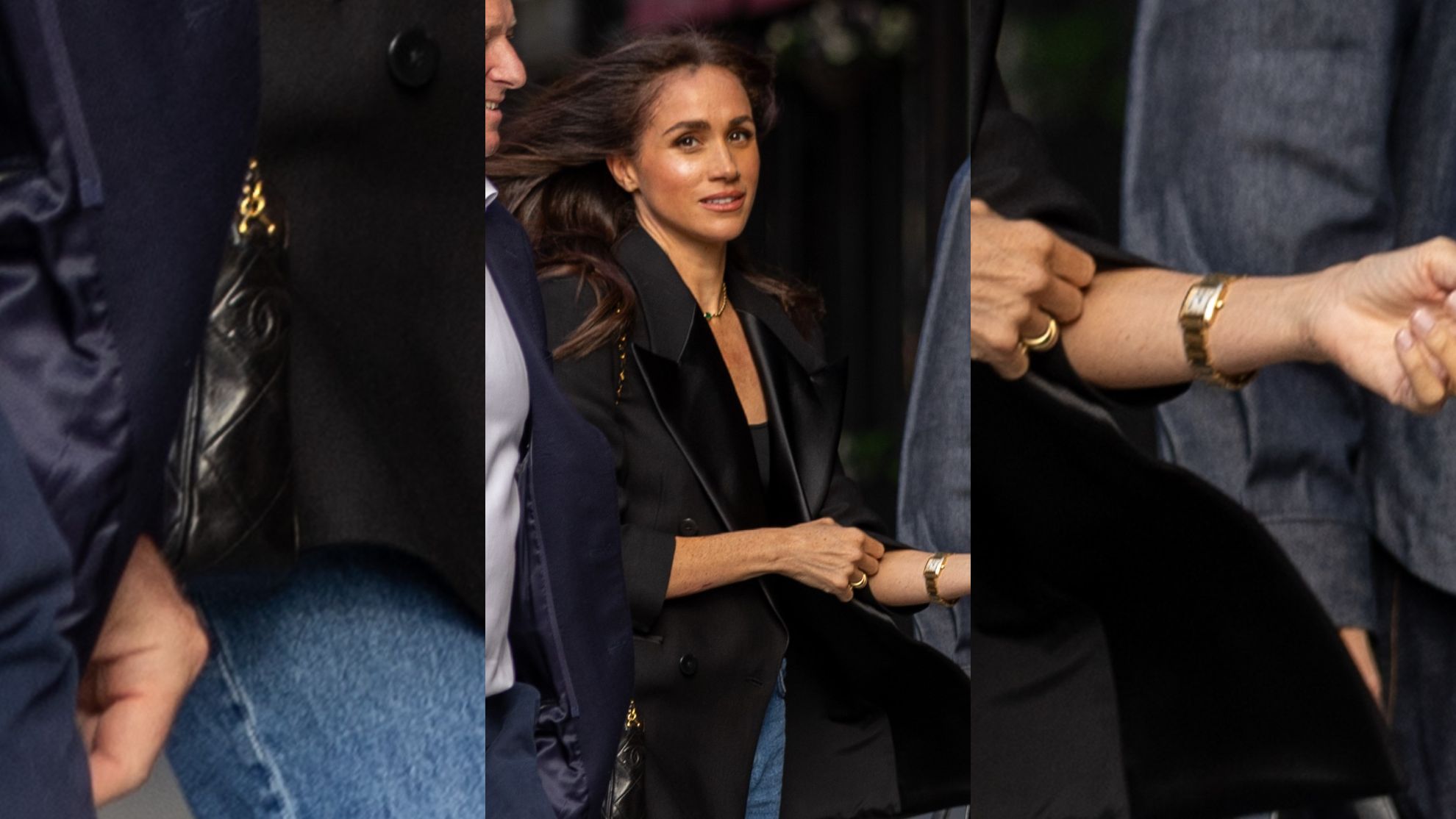 Meghan Markle popyla po Londynie w towarzystwie znajomych i luksusowych dodatków