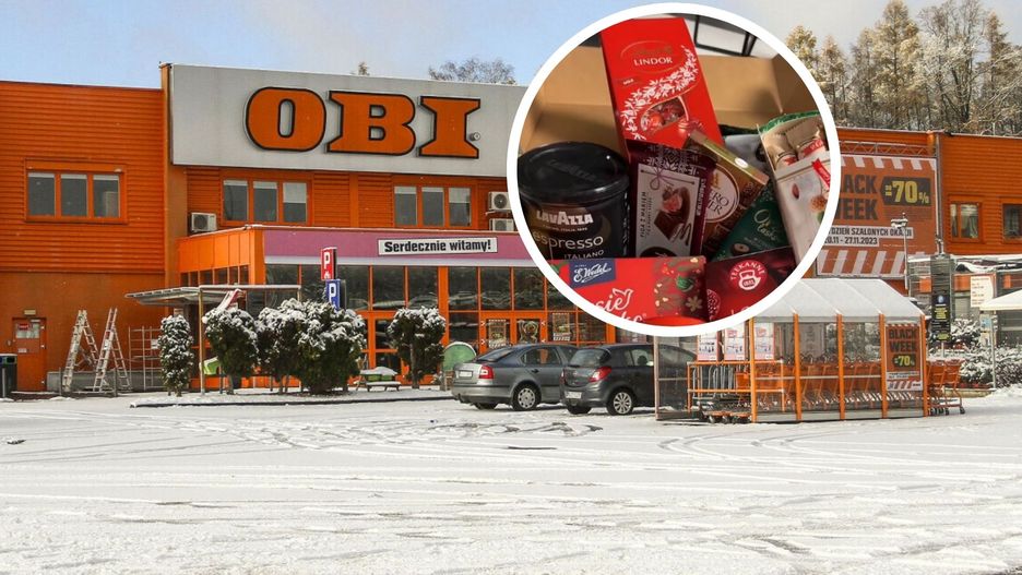 Paczka świąteczna z Obi