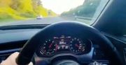 Pędził 320 km/h. Drogowy pirat wszystko nagrywał