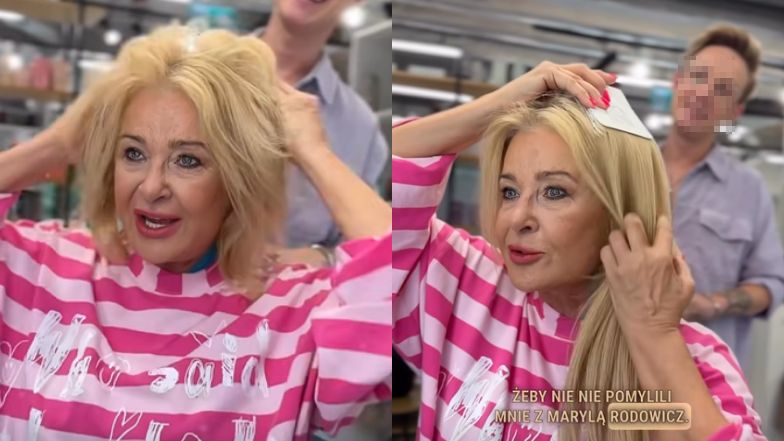 Majka Jeżowska doczepiła włosy