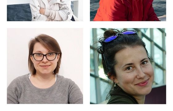 Anna Lewandowska, Iza Gębczyk, Weronika Orczykowska i Żaneta Żebrowska w Minds &amp; Roses