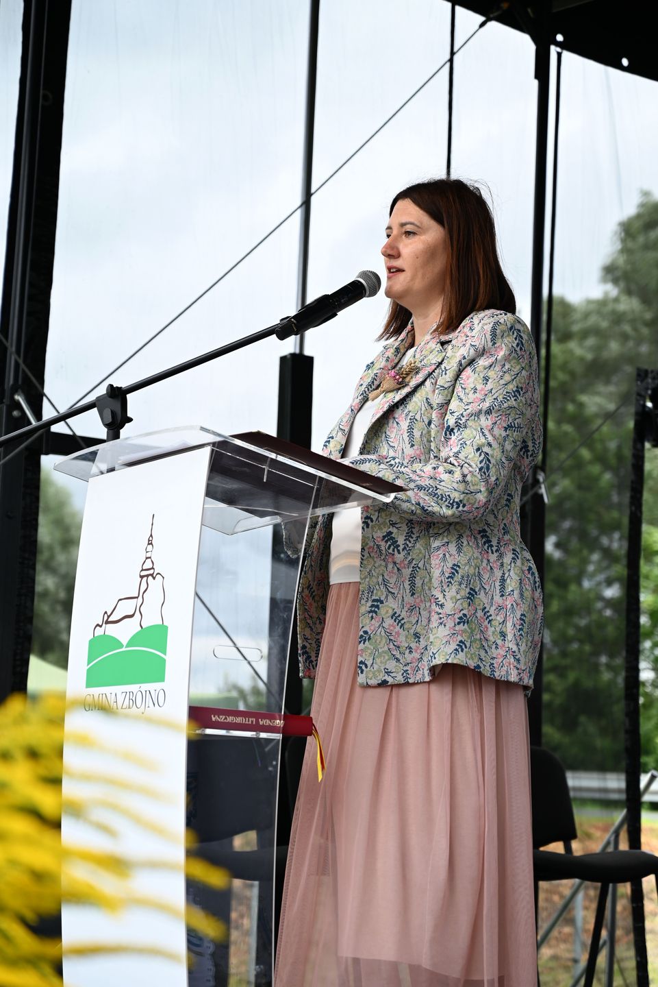 Tak wyglądały dożynki w gminie Zbójno