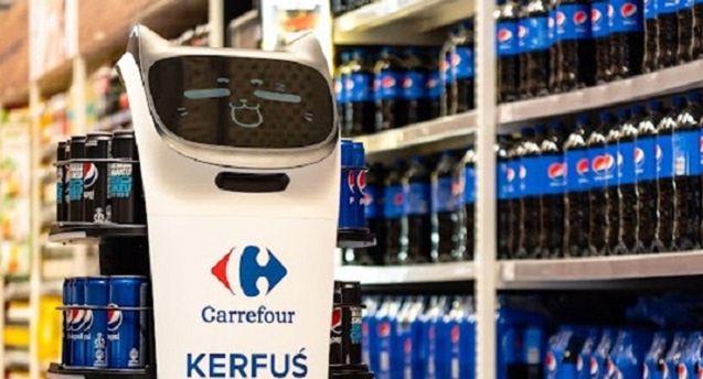 Robot Kerfuś wyrusza w tour po sklepach Carrefoura w Polsce
