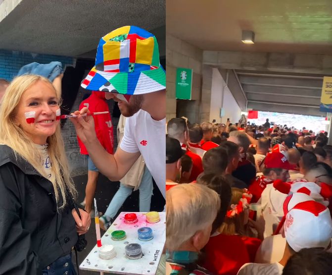 Mecz Polska-Austria okiem (i obiektywem) Moniki Olejnik