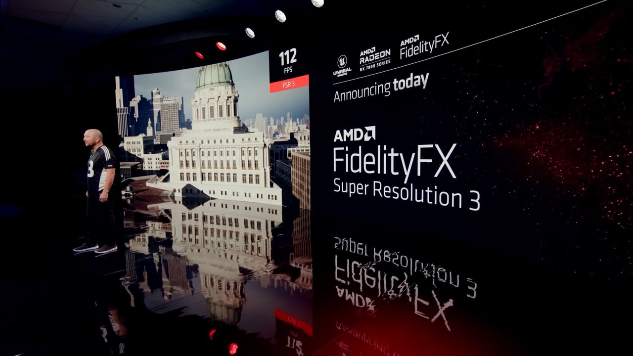 Zapowiedź technologii AMD FidelityFX Super Resolution 3.